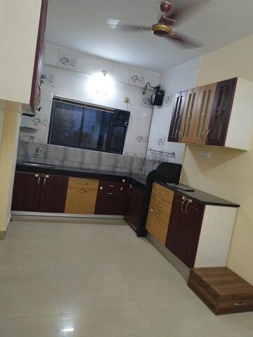 Kitchen in 2 BHK Apartment at Krushnai Vihar, Pimple Gurav – for Rent