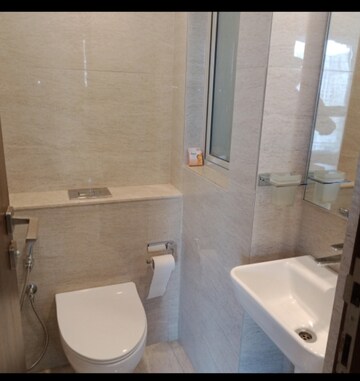 Bathroom in 1 BHK Apartment at Hiranandani Regent Hill, Powai – for Rent