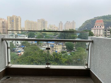 Balcony in 2 BHK Apartment at Shapoorji Pallonji Vicinia, Powai – for Rent