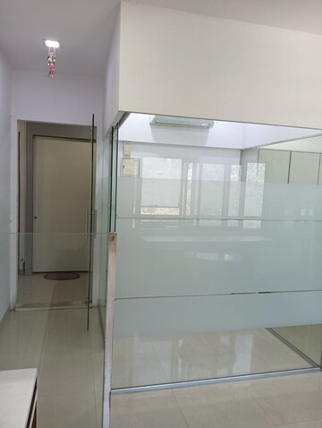 Bathroom in  Office Space at Hiranandani Meadows, Manpada – for Rent
