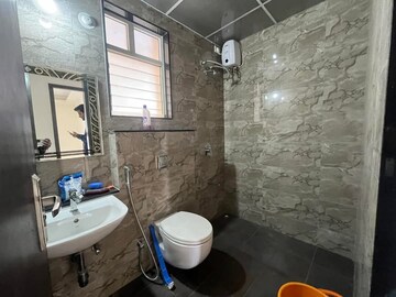 Bathroom in 2 BHK Apartment at Nyati Elysia, Kharadi – for Rent