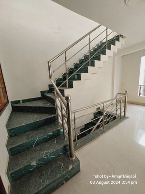 Staircase in 2 BHK Independent House at Rai Enclave, Deva Road – for Sale