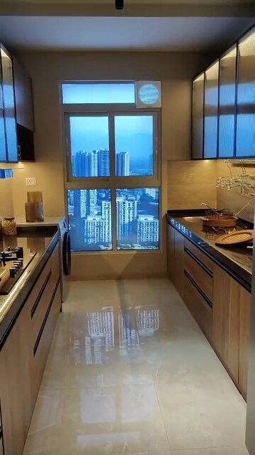 Kitchen in 3 BHK Apartment at Piramal Revanta, Mulund West – for Sale