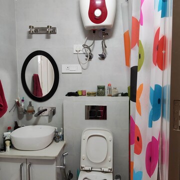 Bathroom in 2 BHK Apartment at Sector 19 Dwarka – for Rent