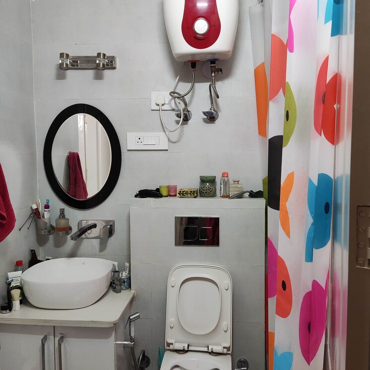 Bathroom, sector 19 dwarka 2 Bedroom 1200 Sq.Ft. Apartment In Sector 19 Dwarka Delhi 9016063