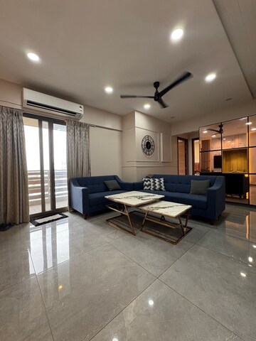 Living Room in 1 BHK Apartment at Naiknavare Trinity Court, Koregaon Park – for Rent