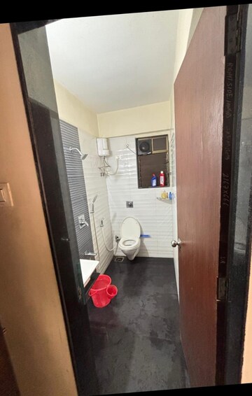 Bathroom in 2 BHK Apartment at Bhoomi Acres, Waghbil – for Rent