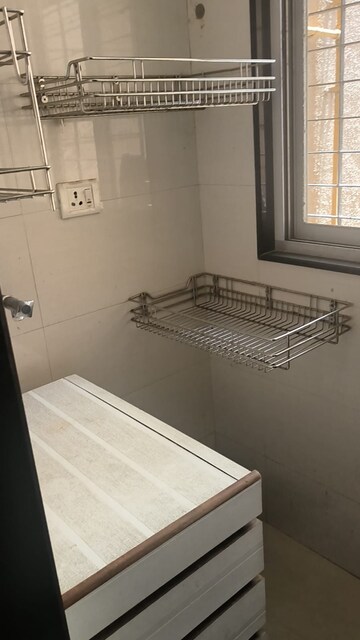 Bathroom in 2 BHK Apartment at K Raheja Palm Court, Malad West – for Rent