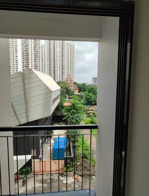 Balcony in 1 BHK Apartment at Runwal Eirene, Balkum Pada – for Sale