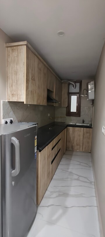 Kitchen in 1 BHK Apartment at Chattarpur – for Rent