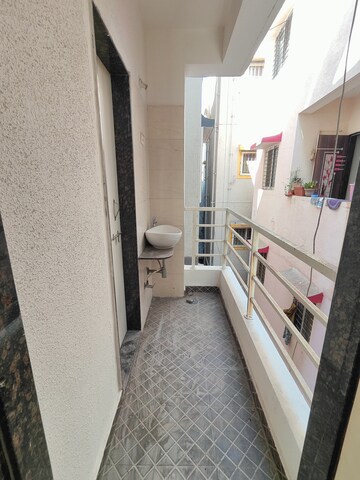Balcony in 1 BHK Independent House at Wadgaon Sheri – for Rent