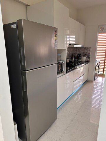 Kitchen in 4 BHK Apartment at Lodha Belmondo, Gahunje – for Rent