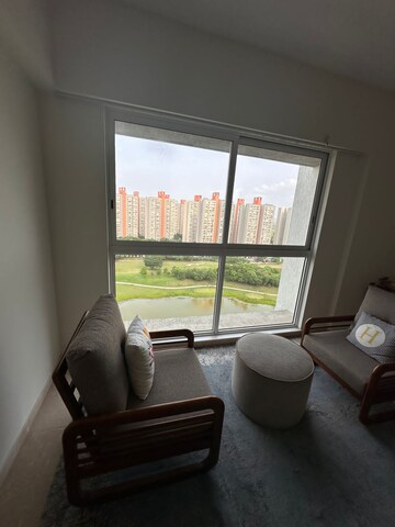 Living Room in 4 BHK Apartment at Lodha Belmondo, Gahunje – for Rent