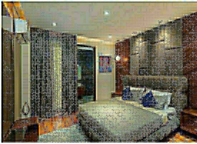 Living Room, motia-blue-ridge 3 Bedroom 1750 Sq.Ft. Apartment In Dhakoli Zirakpur 9016316