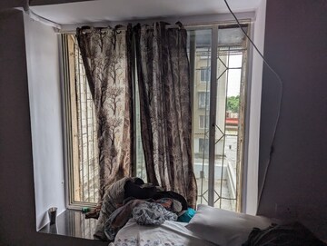 Living Room in 1 BHK Apartment at Mantri Serene, Goregaon East – for Rent