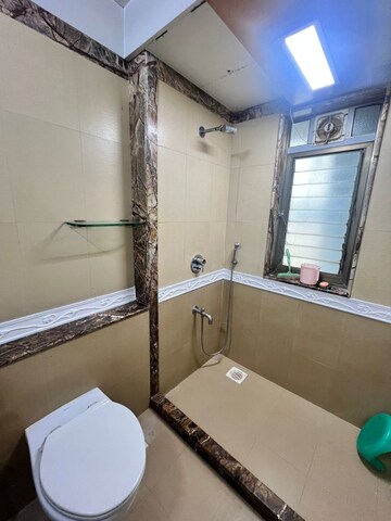 Bathroom in 3 BHK Apartment at Satellite Tower, Goregaon East – for Sale