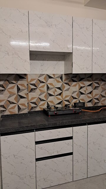Kitchen in 1.5 BHK Apartment at Ajmera Greenfinity, Wadala East – for Rent