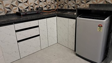 Kitchen in 1.5 BHK Apartment at Ajmera Greenfinity, Wadala East – for Rent