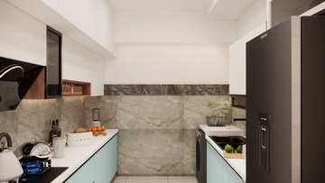 Kitchen in 3.5 BHK Apartment at Prestige Waterford, Whitefield – for Rent