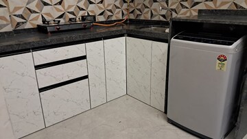 Kitchen in 1.5 BHK Apartment at Ajmera Greenfinity, Wadala East – for Rent