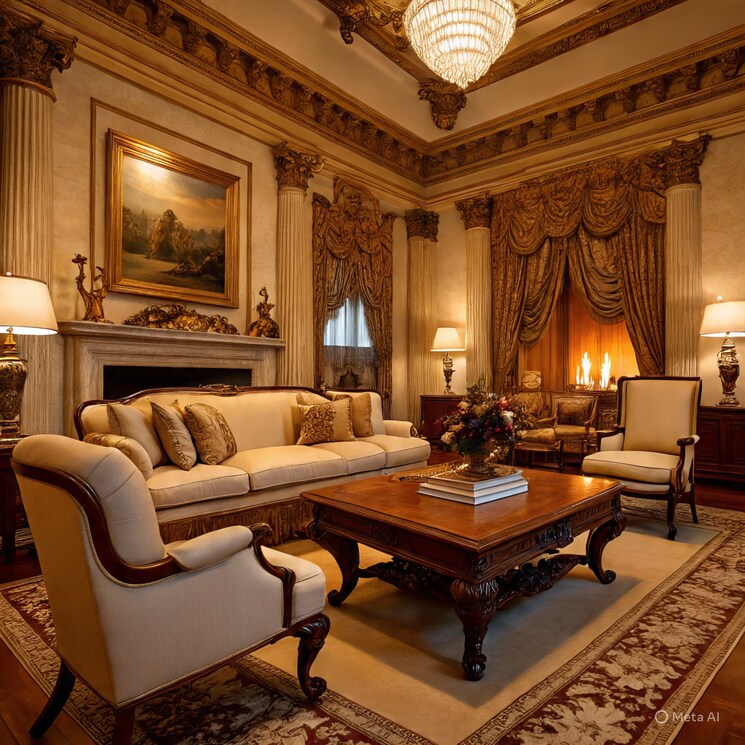 Living Room, empire-fairmont 2 Bedroom 558 Sq.Ft. Apartment In Borivali West Mumbai 9016439