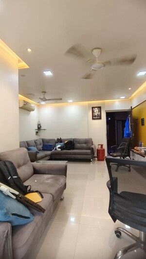 Living Room in 2 BHK Apartment at Sanghvi Valley, Kalwa – for Sale