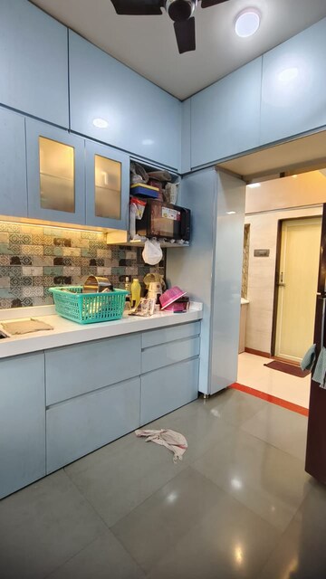 Kitchen in 2 BHK Apartment at Sanghvi Valley, Kalwa – for Sale