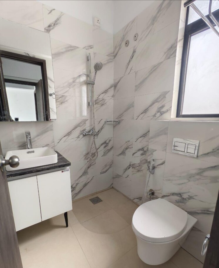 Bathroom, risland-the-icon 2 Bedroom 670 Sq.Ft. Apartment In Dhokali Thane 9016452