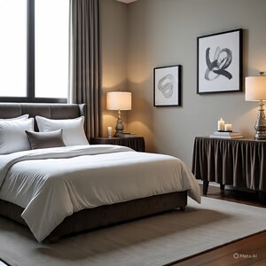 Bedroom in 2 BHK Apartment at Liberty Bay Vue, Malad West – for Sale