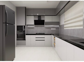 Kitchen in 4 BHK Apartment at Prestige Beverly Hills, Kokapet – for Rent