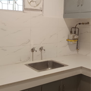 Kitchen in 3 BHK Builder Floor at Sheikh Sarai – for Sale