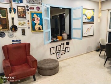 Living Room in 3 BHK Apartment at Ajmera Aeon, Bhakti Park – for Rent