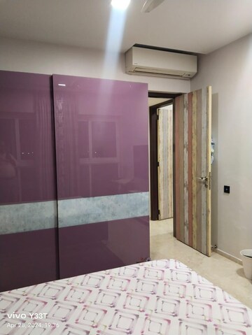 Bedroom in 3 BHK Apartment at Ajmera Aeon, Bhakti Park – for Rent