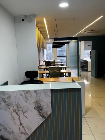 Kitchen in  Office Space at Shyamal – for Rent