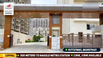 3 BHK Apartment – Exterior View View at RK Oxygen Valley, Mallampet - for Sale