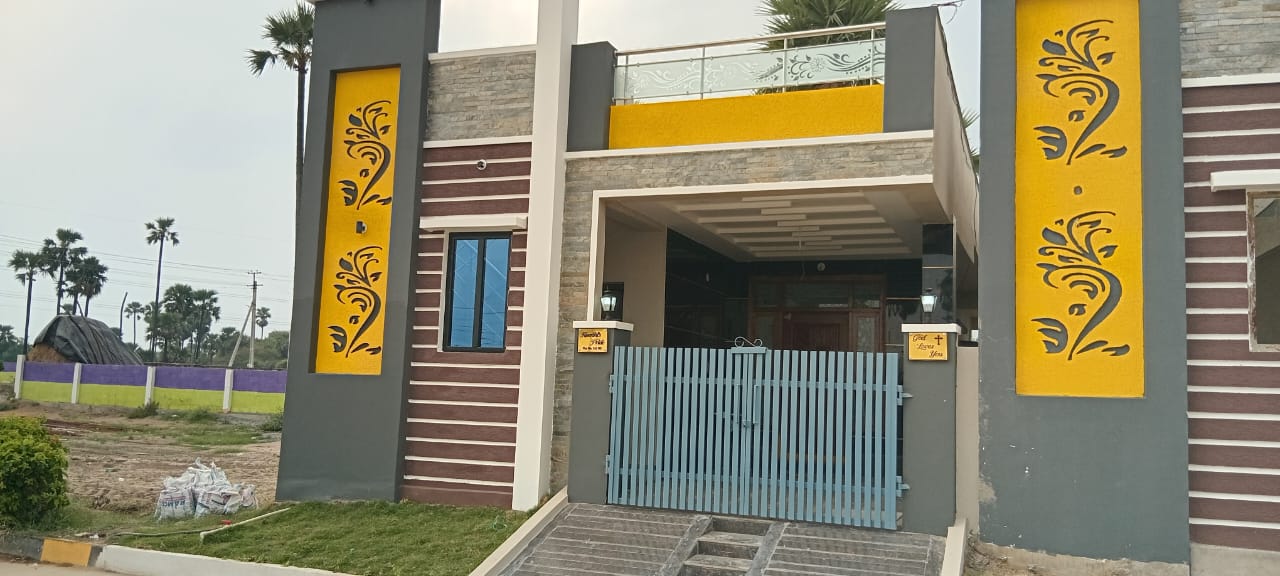 2 BHK + Pooja Room Independent House For Sale in Nagaram