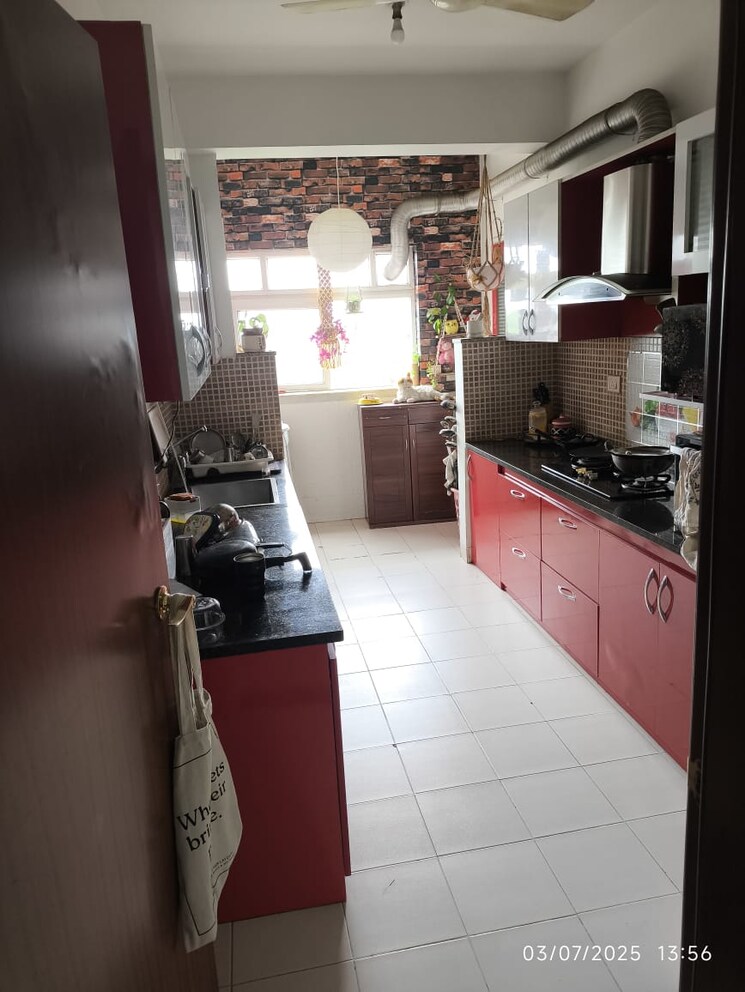 Kitchen, jalahalli 3 Bedroom 1700 Sq.Ft. Apartment In Jalahalli Bangalore 9016685