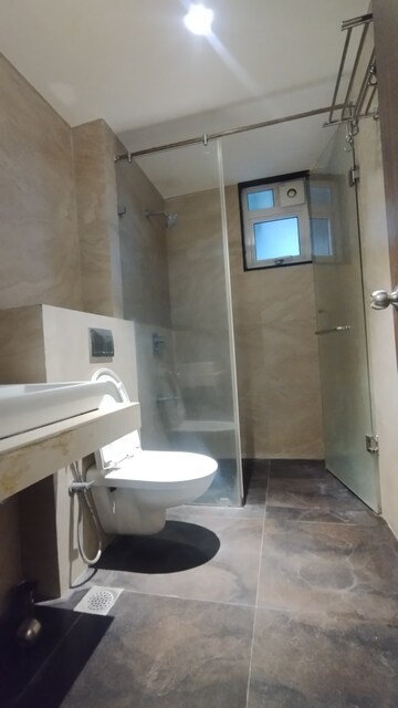 Bathroom in 3 BHK Apartment at ABIL Imperial, Baner – for Rent