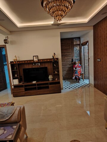 Living Room in 3 BHK Apartment at Karam Hi Dharam Apartment, Sector 55 – for Rent