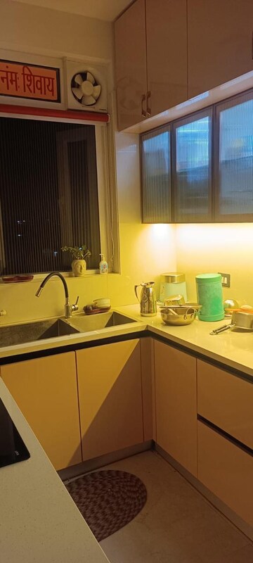 Kitchen in 3 BHK Apartment at Karam Hi Dharam Apartment, Sector 55 – for Rent