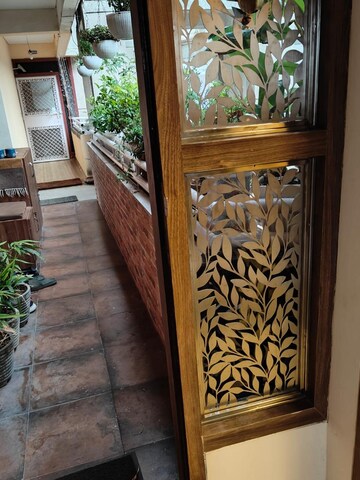 Balcony in 3 BHK Apartment at Karam Hi Dharam Apartment, Sector 55 – for Rent