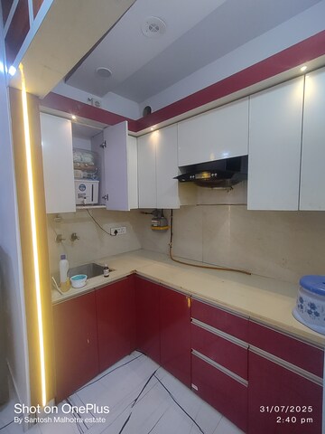 Kitchen in 2 BHK Builder Floor at Dwarka Mor – for Rent