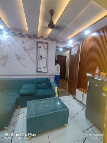 Living Room in 2 BHK Builder Floor at Dwarka Mor – for Rent