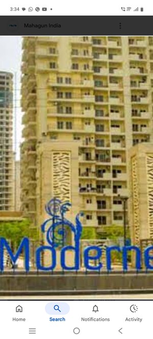 3 BHK Apartment – Exterior View View at Mahagun Moderne, Sector 78 - for Sale
