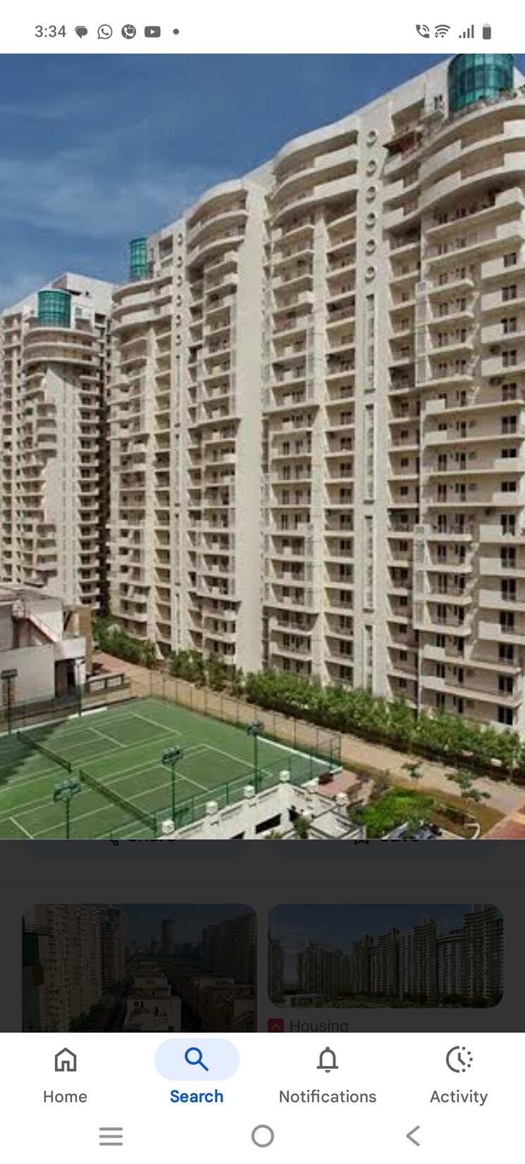 Exterior View, mahagun-moderne 3 Bedroom 1900 Sq.Ft. Apartment In Sector 78 Noida 9016742