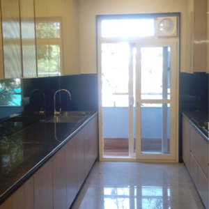 Kitchen in 3.5 BHK Apartment at Surya Aastha Greens, Sector 16b Greater Noida – for Sale