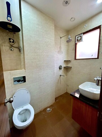 Bathroom in 2 BHK Builder Floor at Saket – for Rent