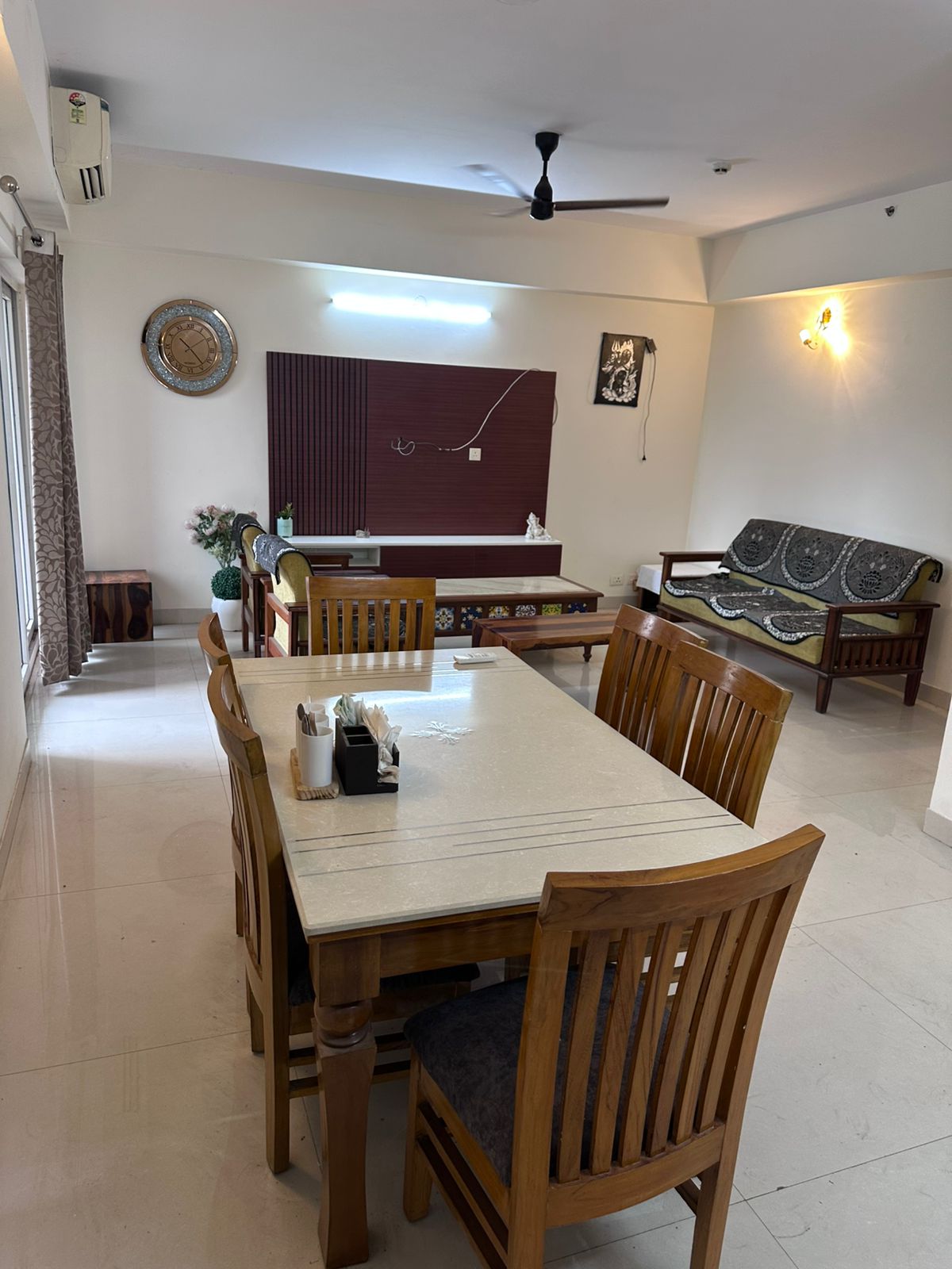 3.5 BHK + Servant Room Apartment For Rent in Adani M2K Oyster Grande