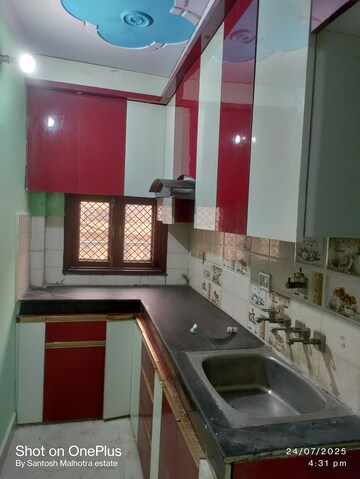 Kitchen in 2 BHK Builder Floor at Dwarka Mor – for Rent