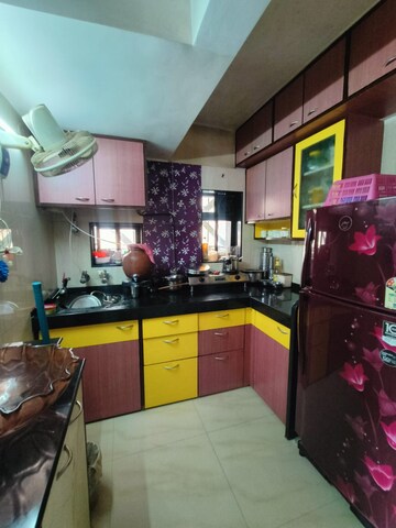 Kitchen in 1 BHK Apartment at Krishna Galaxy Santacruz, Santacruz East – for Sale
